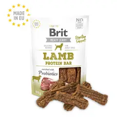 BRIT - Brit Meaty Jerky Snack Lamb Protein Bar 80gr - Perros Adultos