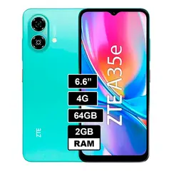 ZTE - CELULAR Blade A35e 2+(4) GB + 64 GB Libre nuevo - Verde