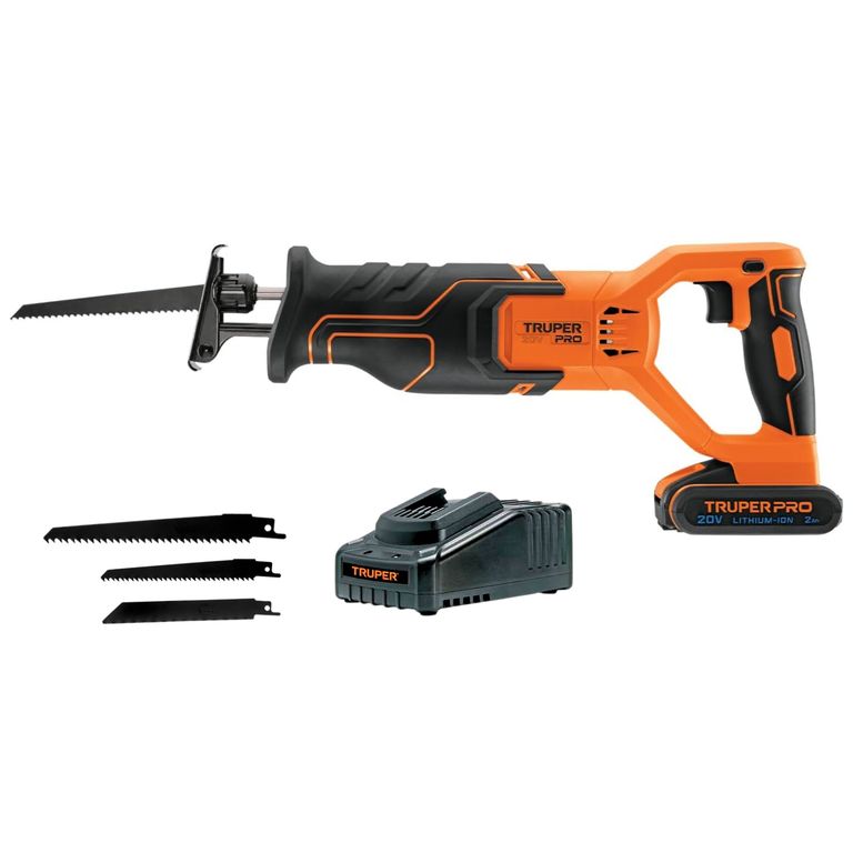 Sierra sable reciprocante inalámbrica 20v, 103258 Truper pro