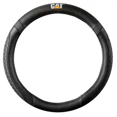 CAT - Forro Cubre Volante CAT Diseño Neumático Universal Color Negro