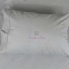 AMADEUS HOME - Pack x2 Almohadas Antialérgicas King Size + Fundas Algodón Ahorra Más