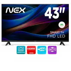 NEX - Televisor LED 43 Full TVLED43S HD Smart TV Android