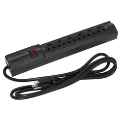 GENERICO - Supresor de pico 6 tomas 3 metros Opalux