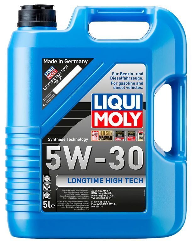 Aceite de Motor Largo Recorrido Antifricción Sintético 5W-30 5LT