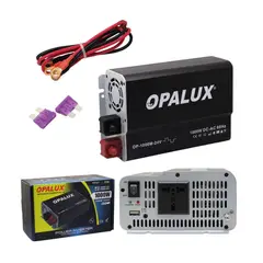 OPALUX - Inversor De Voltaje De Onda Modificada 1000W 24V OP-1000M-24V OPALUX