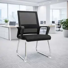 MOBELART - Silla de Oficina Visita Zao Negro möbelArt