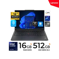LENOVO - Laptop Lenovo ThinkPad E14 Gen6Ultra7 155H 16GB 512GB Windows11Pro