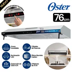 OSTER - Campana Extractora Digital 30 Pulgadas Inox – OSPRHC30LSS