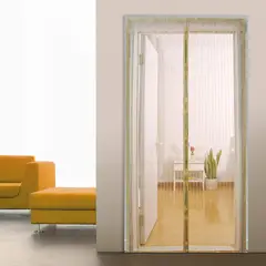 GENERICO - Cortina 90cm x 200cm antimosquitos - Amarillo