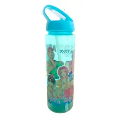 GENERICO - Kpop Demon Hunters Tomatodo Botella de succión con cañita 640ml Aleatorio Saja Boys