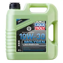 LIQUI MOLY - Aceite de Motor Molygen Antifricción Alto Rendimiento 10W-30 4LT
