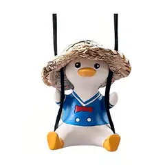 GENERICO - Adorno Decorativo Pingüino Playero Interior De Auto Camioneta