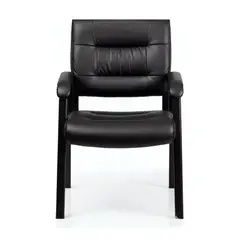 GENERICO - Silla De Visita Fija Haven Axis Ergonomica De Cuero Pu