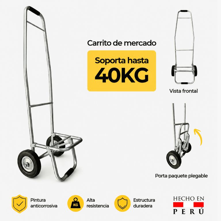 Carrito de Mercado - Modelo Estándar