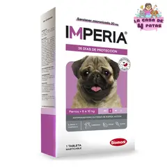 IMPERIA - Antipulgas masticable Imperia para perros de 5 a 10 kg
