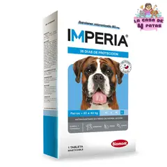 IMPERIA - Antipulgas masticable Imperia para perros de 20 a 40 kg