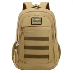 DANWEILE - Mochila de viaje unisex resistente de 16 pulgadas - Caqui