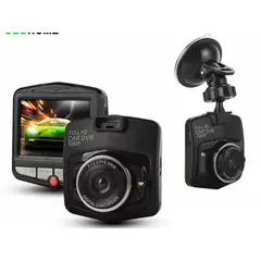GENERICO - Cámara para Auto Full HD 1080P DVR Dash Cam con Pantalla LCD Grabación Continua y Soporte Vehicular