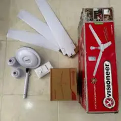 VISIONEER - Ventilador de Techo Industrial Pro 56 Motor High-Torque y Flujo de Aire Extremo