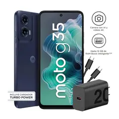MOTOROLA - Moto G35 256GB 4GB Negro