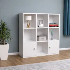 PELIKANO - Organizador Multifuncional 100 cm Blanco con Puertas – Innovaciones Lumik