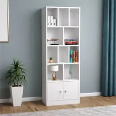 PELIKANO - Organizador Vertical Multifuncional 170 cm Blanco con Puertas – Innovaciones Lumik