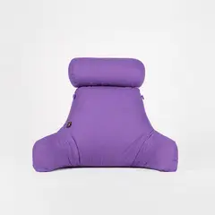 GENERICO - Cojín Anatomico Extra Grande Premium Lila Con Funda