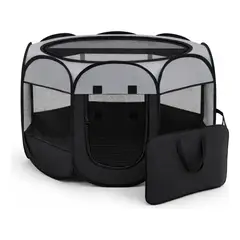 GENERICO - CORRAL PLEGABLE PARA MASCOTA XXL - GRIS