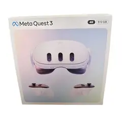 Meta - Gafas de Realidad Virtual Meta Quest 3 512GB 4K Blanco con Controles Touch Plus