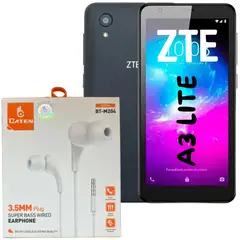 ZTE - CELULAR BLADE A3 LITE 32GB NEGRO + AUDIFONOS BATEN