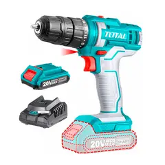 TOTAL TOOLS - Taladro Inalámbrico 20v Total Tdli20051 + 1 Bat Turquesa