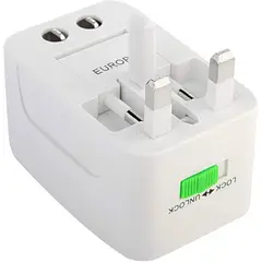 OEM - Adaptador de Corriente Universal Portátil en Todo el Mundo Todo en UNO Internacional de Viaje