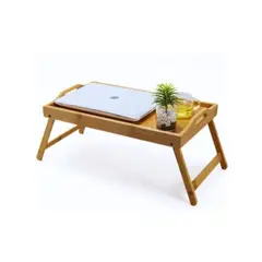 GENERICO - MESA - BANDEJA DE BAMBÚ MULTIUSOS