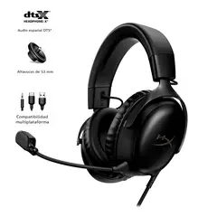 HYPERX - Audifonos HyperX Cloud III Negro 727A8AA