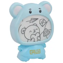 GENERICO - Lampara De Mesa Dibujo Animado Osito Azul Infantíl Multiusos