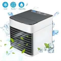 GENERICO - MINI VENTILADOR PORTÁTIL 600ML 3 VELOCIDADES HUMIDIFICADOR SILENCIOSO MULTIFUNCIONAL