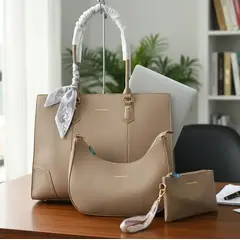 GENERICO - CARTERA PORTALAPTOP 16´ + BAGUETTE - ATHENA BAG 3 PIEZAS