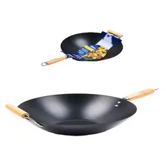 OSTER - Sartén Wok 34 cm Findley Negro