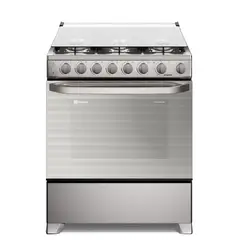 ELECTROLUX - Cocina 6 hornillas 76 cm Inox FE6TMR