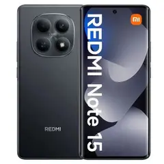 XIAOMI - XIAOMI REDMI NOTE 15 - 4G LTE - 8GB RAM 256GB ROM  NEGRO REGISTRADO