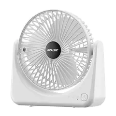 OPALUX - Ventilador portatil recargable 3 velocidades Opalux