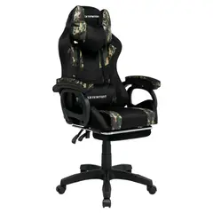 EXTINGTION - Silla Gamer Extingtion Sapp Gamuza-Cuerina Color Camuflaje