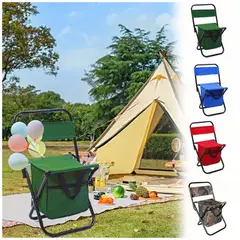 INSPIRA MARKET - Silla Playa Camping Plegable para Bebes y Niños con Bolsa Incorporada
