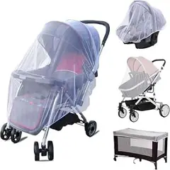 GENERICO - Mosquitero Para coches de Bebe Malla Contra Mosquitos
