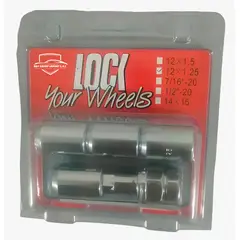 GENERICO - TUERCA DE SEGURIDAD PARA LLANTA 12x1.5 - 5 PIEZAS TUBULAR