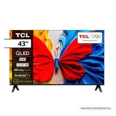 TCL - Televisor 43 4K Smart TV QLED Google TV - 43S5K