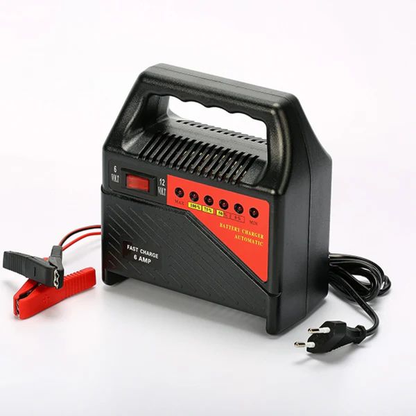 Cargador de Bateria Growpal Rapida 6V 12 V Coche Moto