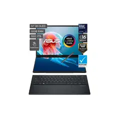 ASUS - Asus Zenbook Duo 14" x 2 touch (doble pantalla) 3K OLED, Intel Core Ultra 9, 32GB DDR5, 1TB SSD, Windows 11 Español