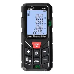 BENETECH - Medidor de Distancia Láser Profesional Telémetro - GT60M