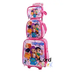 GENERICO - SET DE JUEGO DE MOCHILA KPOP 3 PIEZAS PLASTIFICADO